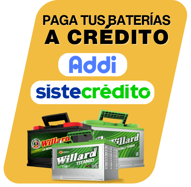 baterias a credito